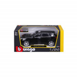 Macheta Bburago Star Porsche Cayenne Turbo negru 1:24, 21056, Bbugaro