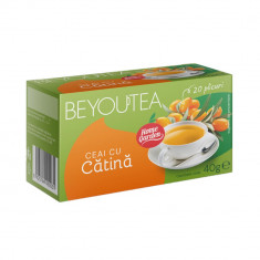 Cutie 20 Plicuri Ceai cu Catina BEYOUTEA, Ceai cu Fructe, Pliculete de Ceai, Pliculete Ceai de Catina, Ceai Catina BEYOUTEA, Cutie Ceai de Fructe de C