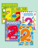 Activitati si povesti pentru 2 ani. Pachet 5 carti