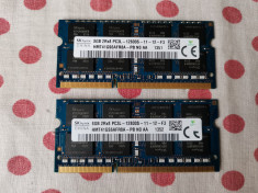 Memorie Ram Hynix 16GB ( 2 x 8 GB ) 1600Mhz DDR3 Laptop. foto
