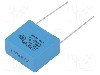 Condensator cu polipropilena, 0,33&micro;F, 480V AC, 1kV DC, KEMET - PHE844RD6330MR30L2