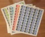 Germany 1973 50 x Environment protection in sheets Mi.774-777 MNH CA.042, Nestampilat