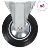 Roti fixe, 8 buc., 160 mm