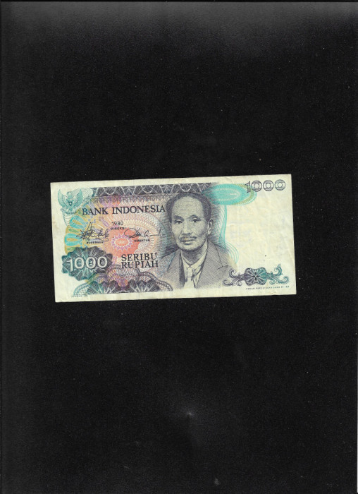 Rar! Indonezia Indonesia 1000 rupiah rupii 1980 seria171633