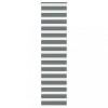Jaluzea tip zebra gri &icirc;nchis lățime țesătură 60,9 cm poliester