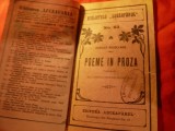 Charles Baudelaire -Poeme in Proza -1915- Bibl. Luceafarul nr.63 ,32 pag trad.Al