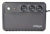 UPS GEMBIRD, Line Int. , brick, 800VA/480W, AVR, Schuko x 3, 1 x baterie 12V/8Ah, LED, back-up 1 - 10 min., montabil pe perete, &quot;EG-UPS-3SDT800-01&quot; (t