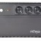 UPS GEMBIRD, Line Int. , brick, 800VA/480W, AVR, Schuko x 3, 1 x baterie 12V/8Ah, LED, back-up 1 - 10 min., montabil pe perete, &quot;EG-UPS-3SDT800-01&quot; (t