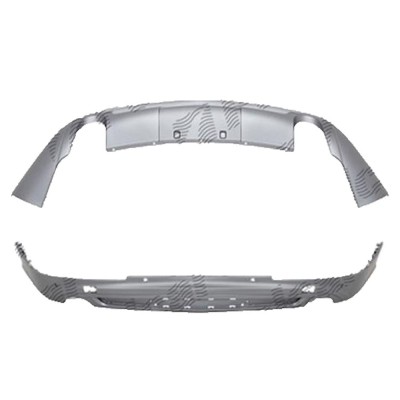 Spoiler bara spate Audi Q7 (4l), 09.2009-07.2015, Model S-Line, Spate, Aftermarket foto
