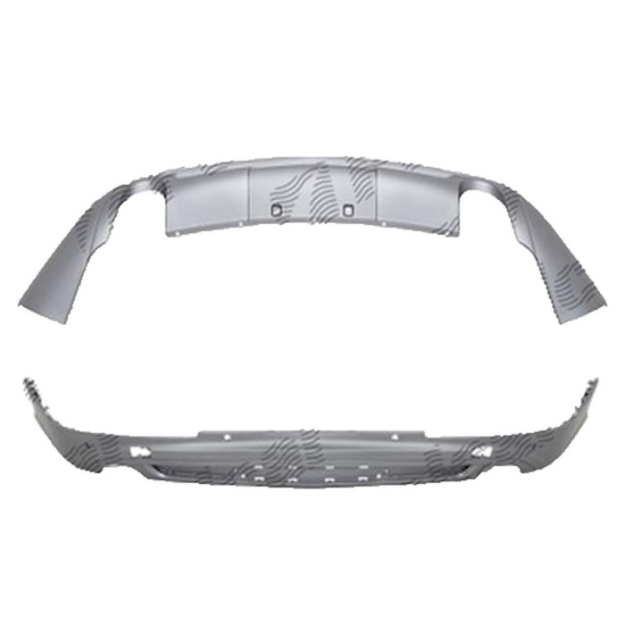 Spoiler bara spate Audi Q7 (4l), 09.2009-07.2015, Model S-Line, Spate, Aftermarket