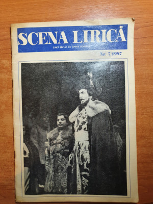 opera romana - scena lirica 1987 foto