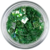 Pătrat cu gaură, verde &icirc;nchis, INGINAILS