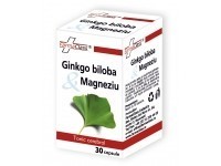 Ginkgo biloba+ Magneziu 30 capsule - Farma Class Ginkgo biloba+ Magneziu 30 capsule - Farma Class
