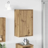 vidaXL Dulap de Baie stejar artizanal 39 x 23.5 x 65 cm Lemn compozit 883393