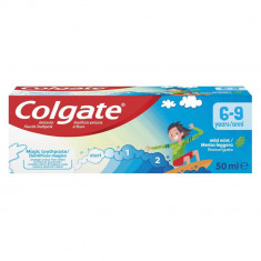 Pasta de Dinti COLGATE pentru Copii, Varsata 6-9 Ani, 50 ml, Articole Igiena Dentara Copii, Pasta de Dinti pentru Copii, Produse pentru Ingrjire Orala foto