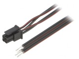 Cablu Micro-Fit 3.0 4-pin 0.2m 4A PVC