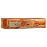 Cumpara ieftin Masa consola de perete, 100x25x20 cm, lemn masiv de acacia