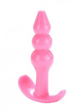 Dop Anal Beaded Plug Roz 8.9 cm Mokko Toys