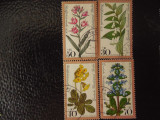Serie timbre flora flori plante Berlin stampilate, Stampilat