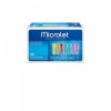 Lancete Ascensia Microlet Colorate, 100 buc, Perforare Nedureroasă, Compatibil Microlet/Vaculance