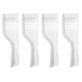 Set 4 capace de protectie mari pentru periuta de dinti electrica Pebadent, compatibil cu Oral-B
