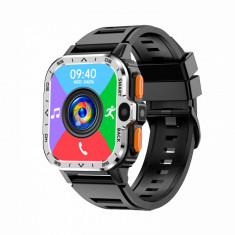 Smartwatch iSEN Watch PGD, Silver, 4G, 2.03 HD, QuadCore, Android 8.1, 4GB RAM + 64GB ROM, HD Dual Camera, NFC, GPS, Alipay, WeChat Pay, 800mAh, nanoS