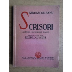 Mihail Kogalniceanu - Scrisori catre surorile sale