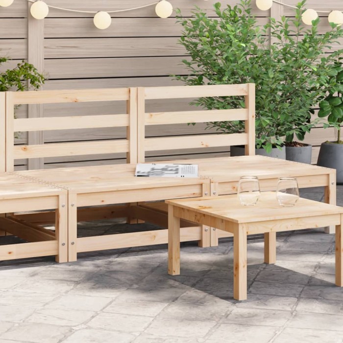 Gossi canapele gradina fara cotiere, 2 buc., 70x70x67 cm