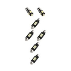Pachet 7 Becuri LED Interior Seat Leon 1P 2005-2013