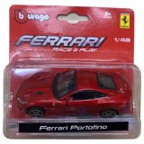 Macheta Ferrari Portofino,rosu 1/43