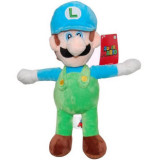 Jucarie din plus Luigi cu sapca bleu, Super Mario, 31 cm, Play By Play
