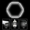 Lampa Tavan Fagure Sky Light SKL02, LED, 6500K, 44cm, Conectori, Ideal Garaje, Spalatorii Auto, Ateliere