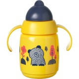 Tommee Tippee Superstar Straw Cup Yellow ceasca cu pai pentru copii 6 m+ 300 ml