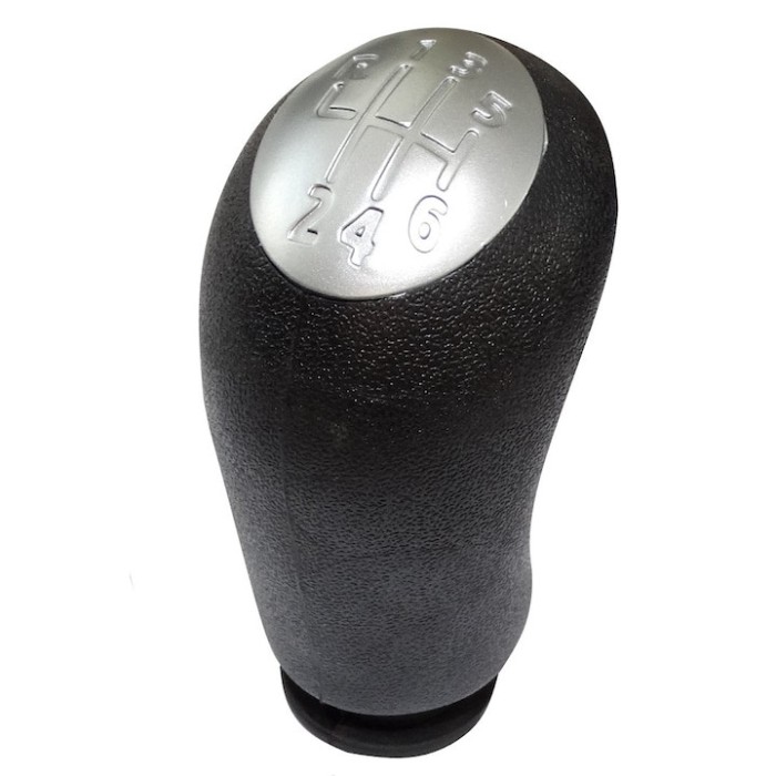 Nuca schimbator viteze AERZETIX, compatibil Renault, Dacia, 6 viteze, SilverCap