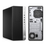 Unitate PC Refurbished, HP ELITEDESK 800 G4 TOWER, Procesor I7 8700, Memorie RAM 8 GB, SSD 256 GB NVME NOU, Windows 10 Pro, DVD-RW