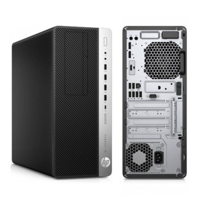 Unitate PC Refurbished, HP ELITEDESK 800 G4 TOWER, Procesor I7 8700, Memorie RAM 8 GB, SSD 256 GB NVME NOU, Windows 10 Pro, DVD-RW foto