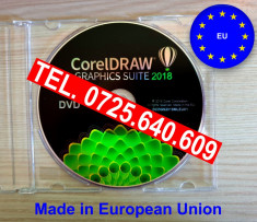 CorelDRAW Graphics Suite 2018-Made in EU-NOU SIGILAT ! Licenta Permanenta foto