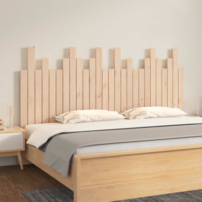 vidaXL Tăblie de pat pentru perete, 166x3x80 cm, lemn masiv de pin 824808