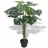 Plantă artificială Monstera cu ghiveci 70 cm, verde, mia