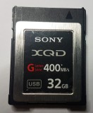 Sony Card XQD seria G 32GB, citire 440MB/s, 400MB/s compact flash CF DSLR, 32 GB