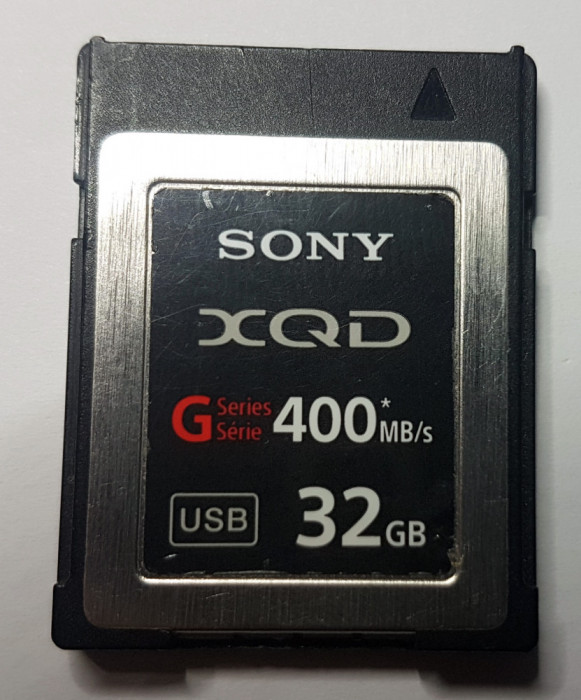 Sony Card XQD seria G 32GB, citire 440MB/s, 400MB/s compact flash CF DSLR