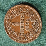 Statele Germane 1 kreuzer 1859 , Nassau