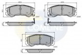 Set placute frana,frana disc OPEL FRONTERA A Sport (5_SUD2) (1992 - 1998) COMLINE CBP3229