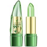 Set 2 bucati Balsam de Buze nuantator cu Aloe Vera, Linovit&reg;, Hranitor, Hidratant, Coloare schimbatoare
