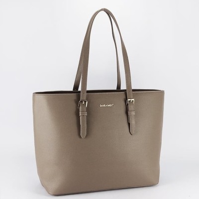 Geanta taupe David Jones de talie mare CM6738-3 M13 foto
