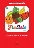 Fructele. Carte de colorat &icirc;n versuri - Paperback - Mihai Neacşu - Pescăruș