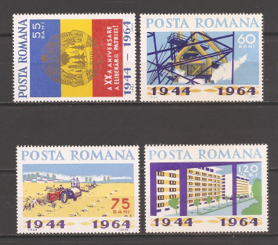 RO 1964, LP 587 - A XX-a ANIVERSARE A PATRIE, MNH foto