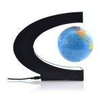 Glob Pamantesc Electromagnetic 8.5cm Leviteaza pe Suport Semiluna