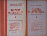 GAZETA MATEMATICA NR.8/1980, NR.9/1985 (2 REVISTE)-MARCEL TENA-363093