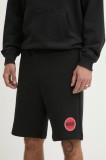 HUGO pantaloni scurți din bumbac culoarea negru, 50530672